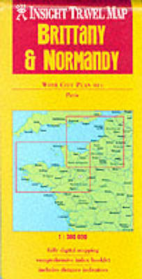 Brittany / Normandy Insight Travel Map