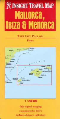 Mallorca Ibiza Menorca Insight Travel Map
