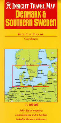 Denmark and Southern Sweden Insight Travel Map