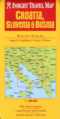 Insight Travel Map:  Slovenia/Croatia/Bosnia