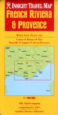 French Riviera / Provence Insight Travel Map