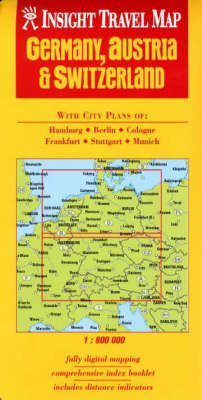 Germany Switzerland Austria Insight Travel Map