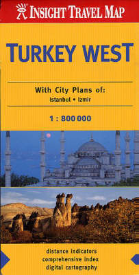 Turkey West Insight Travel Map