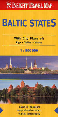Baltic States Insight Travel Map