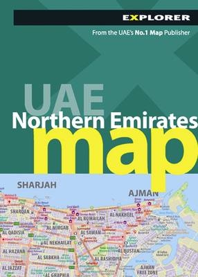 UAE Northern Emirates Map