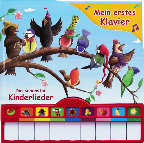 Mein erstes Klavier, Die sch&ouml;nsten Kinderlieder, m. Klaviertastatur u. Tonmodulen