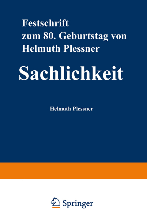 Sachlichkeit - 