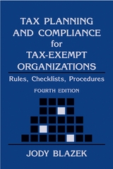 Tax Planning and Compliance for Tax-Exempt Organizations - Jody Blazek