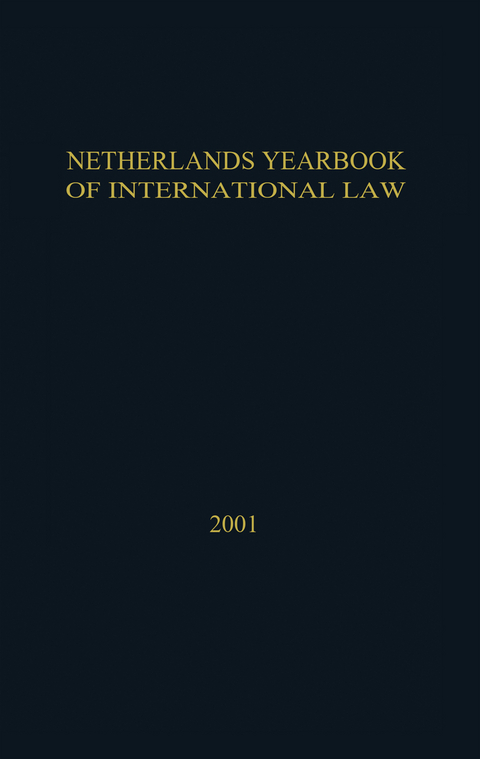 Netherlands Yearbook of International Law: Volume 32, 2001 - 