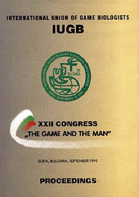 Proceedings of the 22nd Congress of the International Union of Game Biologists