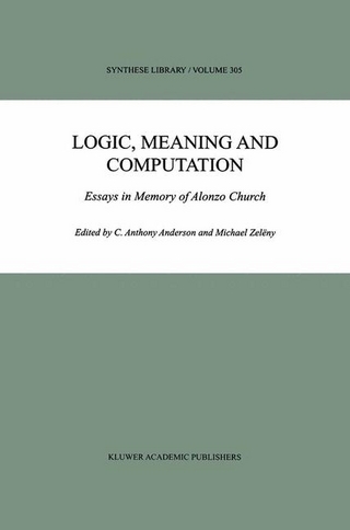 Logic, Meaning and Computation
