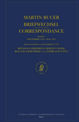 Martin Bucer Briefwechsel/Correspondance: Band V (September 1530 - Mai 1531) - 