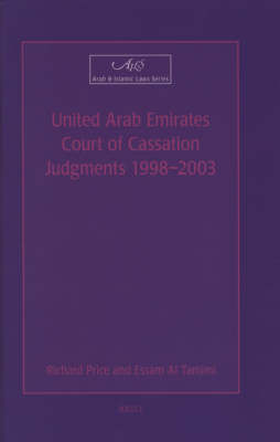 United Arab Emirates Court of Cassation Judgments 1998 - 2003