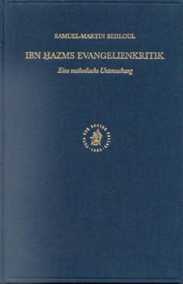 Ibn ḥazm's Evangelienkritik