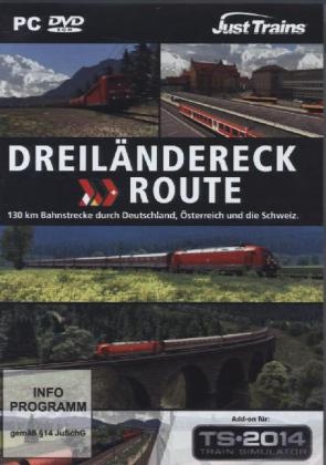 Train Simulator 2014: Dreil&auml;ndereck Route (Add-On), DVD-ROM