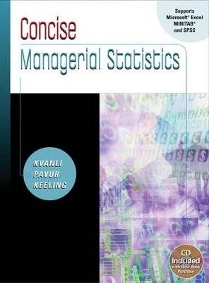 Concise Managerial Statistics (with CD-ROM and Infotrac)
