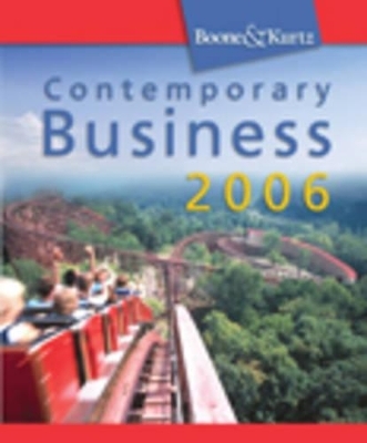 Contemporary Business - David L. Kurtz, Louis E. Boone