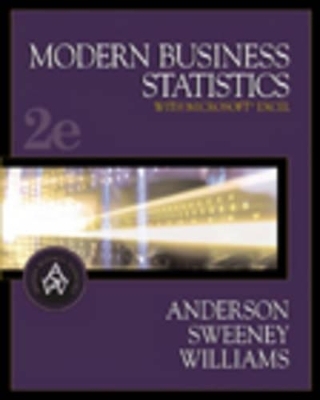 Modern Business Statistics -  Sweeney,  Williams,  ANDERSON