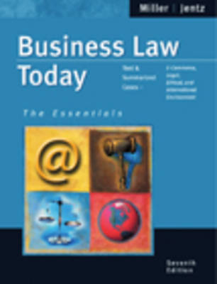 Business Law Today Essential -  Jentz,  Miller