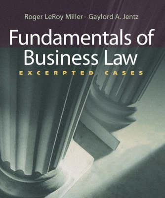 Foundations of Bus Law -  Miller