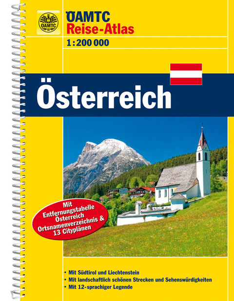 &Ouml;AMTC Reise-Atals &Ouml;sterreich 1:200.000