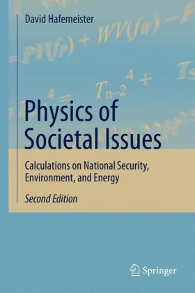 Physics of Societal Issues