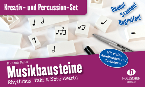 Musikbausteine, Kreativ- & Percussion-Set - Michaela Paller