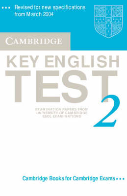 Cambridge Key English Test 2 Audio Cassette