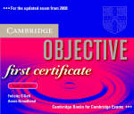 Objective: First Certificate Class Audio CD Set (3 CDs) - Annette Capel, Wendy Sharp