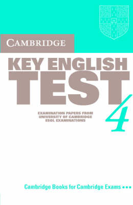 Cambridge Key English Test 4 Audio Cassette -  Cambridge ESOL