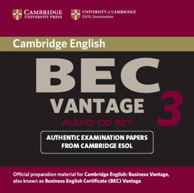 Cambridge BEC Vantage 3 Audio CD Set (2 CDs) -  Cambridge ESOL