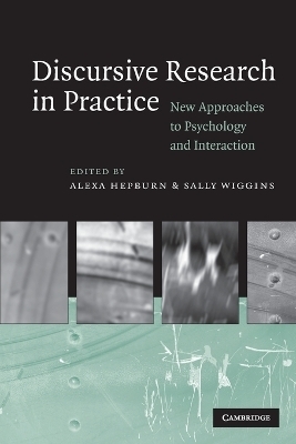 Discursive Research in Practice - 