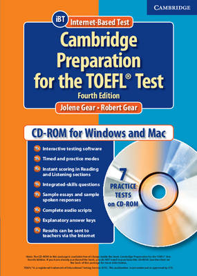 Cambridge Preparation for the TOEFL&reg; Test Student CD-ROM - Jolene Gear, Robert Gear