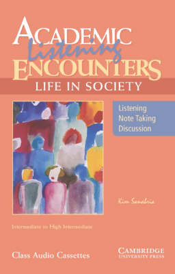 Academic Listening Encounters: Life in Society Class Audio Cassettes (3)