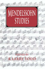 Mendelssohn Studies - 