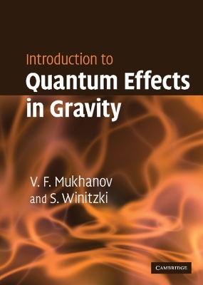 Introduction to Quantum Effects in Gravity - Viatcheslav Mukhanov, Sergei Winitzki