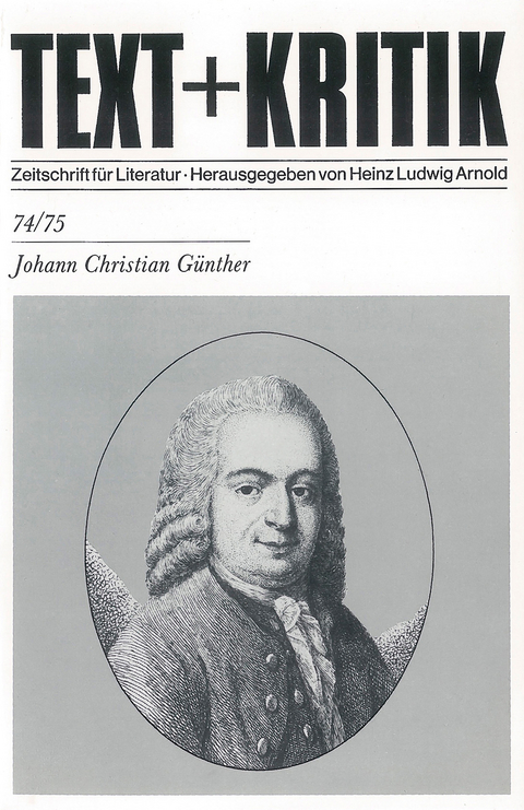 Johann Christian G&uuml;nther - 