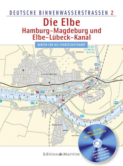 Die Elbe / Hamburg - Magdeburg und Elbe-L&uuml;beck-Kanal