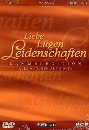 Liebe, L&uuml;gen, Leidenschaften, 3 DVD-Videos - Marco Serafini, Maximilian Schell, Barbara Wussow