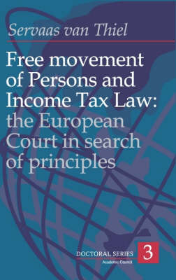Free Movement of Persons and Income Tax Law - Prof. Van Thiel