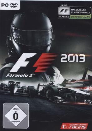 F1, Formula 1, 2013, DVD-ROM