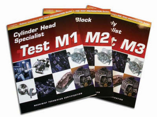 ASE Test Prep for Engine Machinists (M1-M3): Complete Set