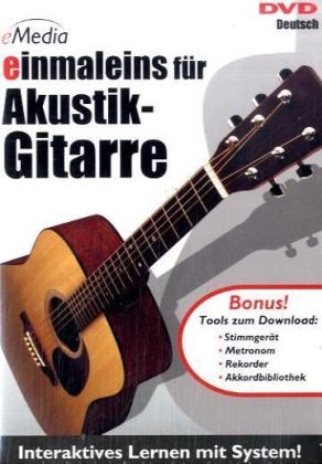 eMedia einmaleins Akustik-Gitarre, 1 DVD
