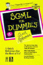 Standard Generalized Markup Language for Dummies Quick Reference -  For Dummies,  Von Hagen