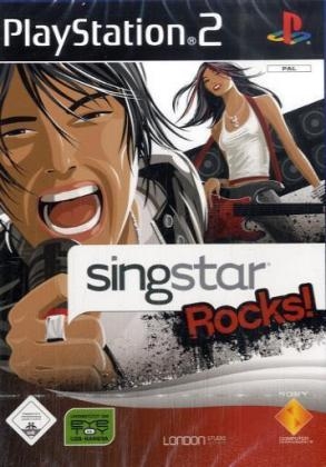 Singstar Rocks, PS2-DVD