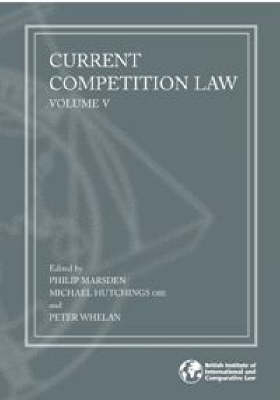 Current Competition Law