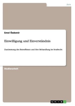 Einwilligung und Einverst&auml;ndnis - Emel &Ouml;zdemir