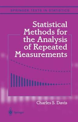 Statistical Methods for the Analysis of Repeated Measurements