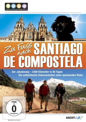 Zu Fuss nach Santiago de Compostella, 1 DVD