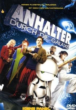 Per Anhalter durch die Galaxis, 1 DVD, deutsche, englische u. türkische Version, 1 DVD-Video